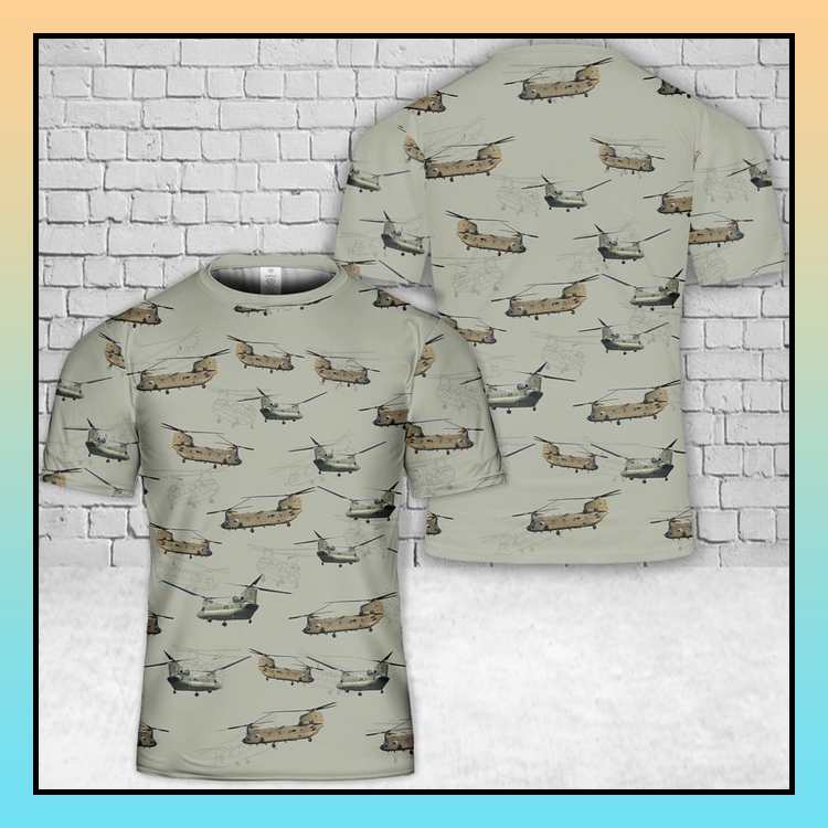 CH-47 Chinook 3D T-Shirt- LIMITED EDITION 3 10 CH 47 Chinook 3D T Shirt 1
