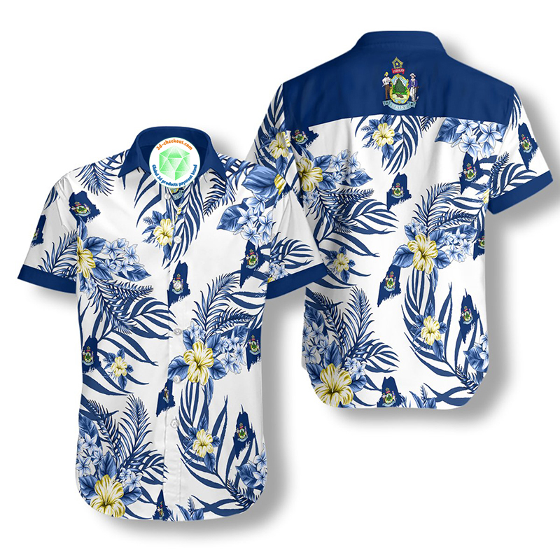 Maine Proud Hawaiian Shirt