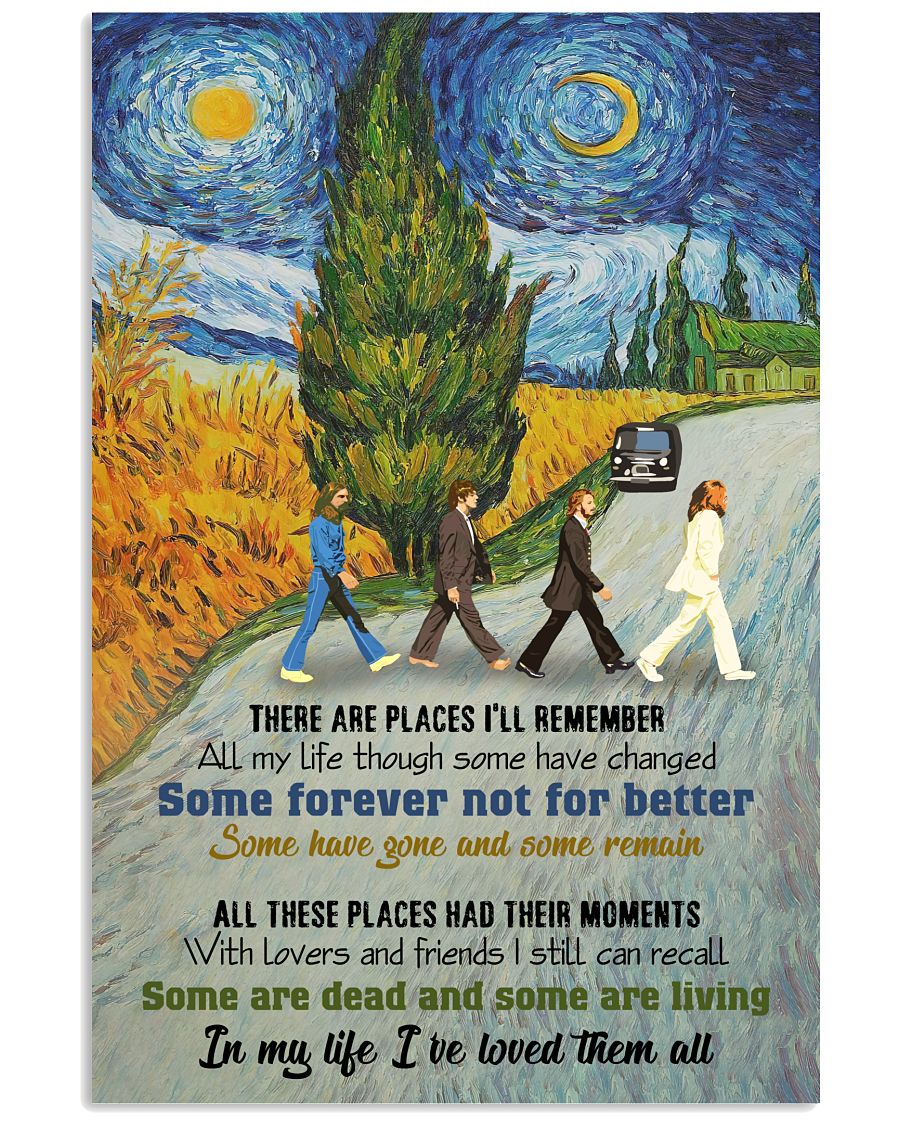There are places Ill remember all my life though some have changed some forever not for better poster