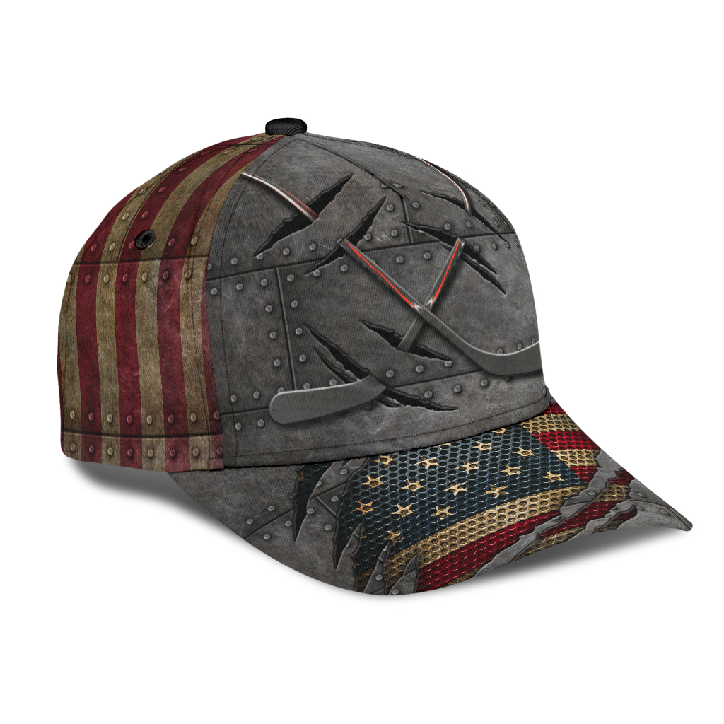 American Flag Hockey Cap 3 American Flag Hockey Cap1