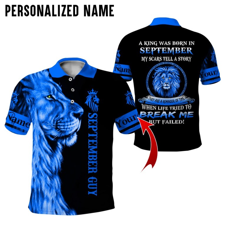 Lion A king was born in September when life tried to break me but faild custom name hoodie and shirt 4 Lion A king was born in September when life tried to break me but faild custom name hoodie and shirt 3