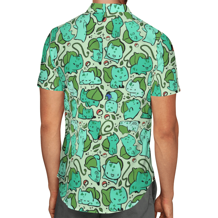 Bulbasaur Hawaiian Shirt 4 19 Bulbasaur Hawaiian Shirt 3