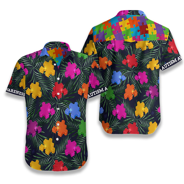 Autism Tropical Hawaiian Shirt 5 Autism Tropical Hawaiian Shirt3