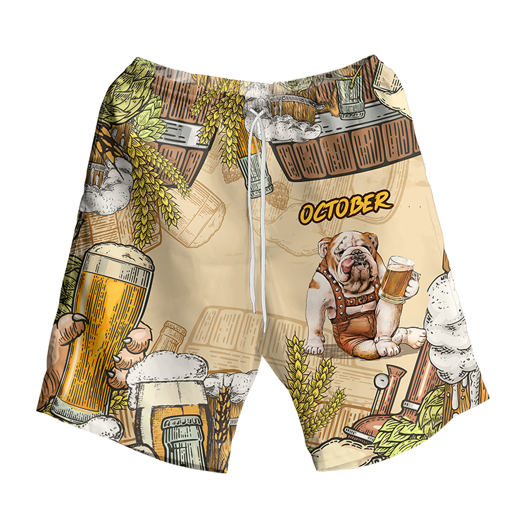 Bulldog And Beer October Hawaiian Shirt And Short 4 Bulldog And Beer October Hawaiian Shirt And Short2