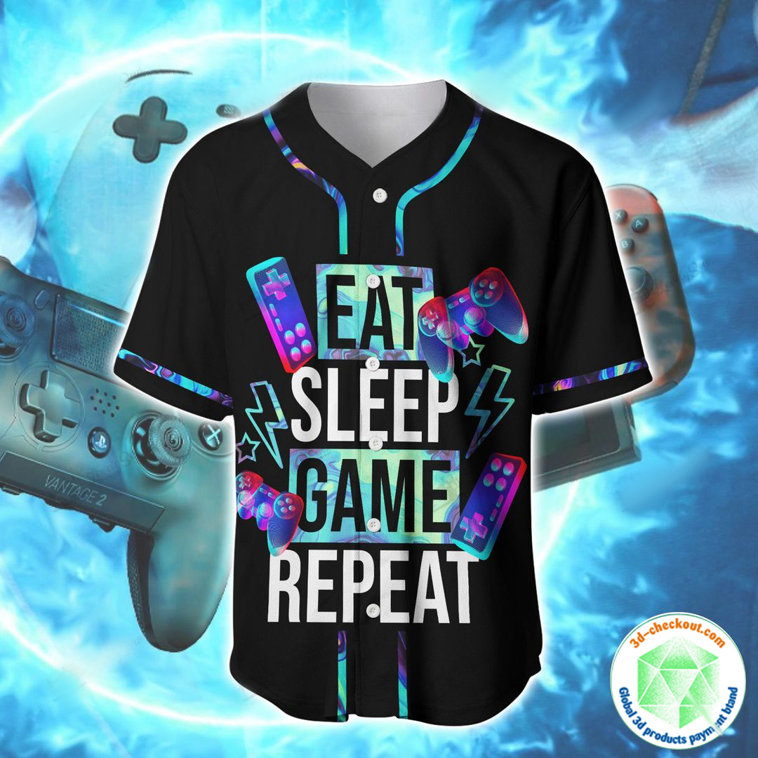 Eat Sleep Game Repeat Custom Name And Number Baseball Shirt 3 Eat Sleep Game Repeat Custom Name And Number Baseball Shirt4