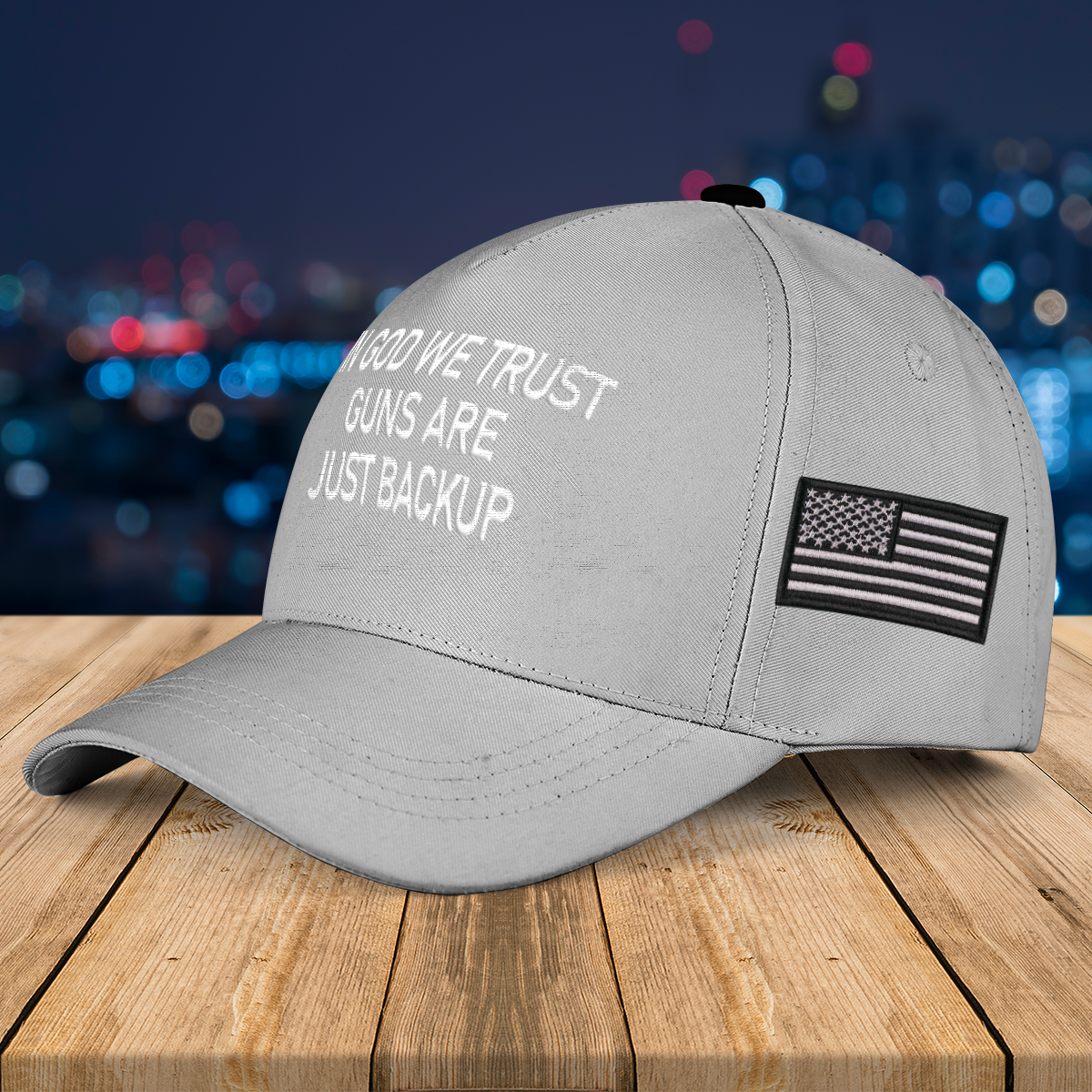 In god we trust guns are just backup cap 4 In God We Trust Guns Are Just Backup Authentic Kryptek Typhon Hat left 3