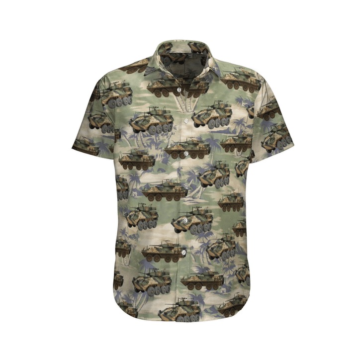 Aslav 25 Tank Australian Army Hawaiian Shirt And Shorts