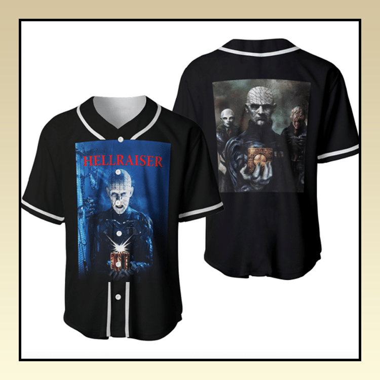 Hell Raiser Baseball Jersey custom name 5 15 Hell Raiser Baseball Jersey custom name 4