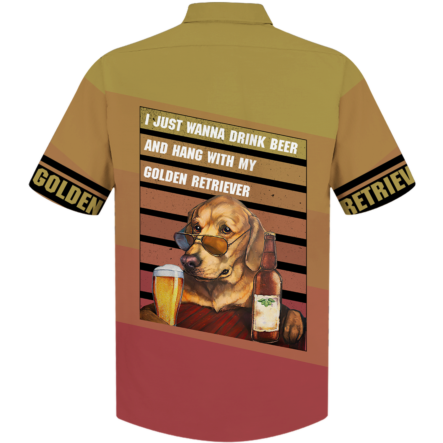 I Just Wanna Brink Beer And Hang With My Golden Retriever Shirt 4 I Just Wanna Brink Beer And Hang With My Golden Betriever Hawaiian Shirt And Short2
