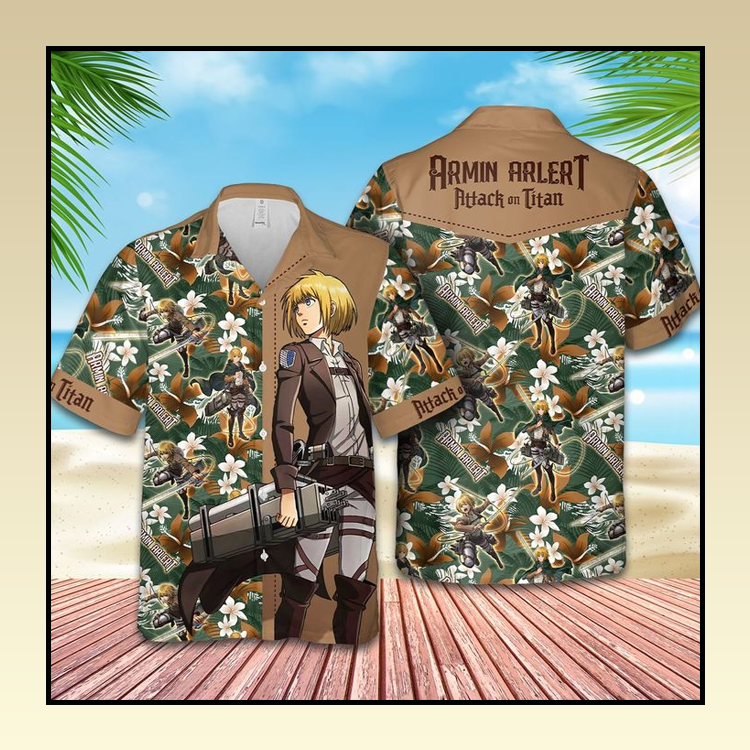 Armin Arlert Attack on Titan Hawaiian shirt 5 12 Armin Arlert Attack on Titan Hawaiian shirt 3