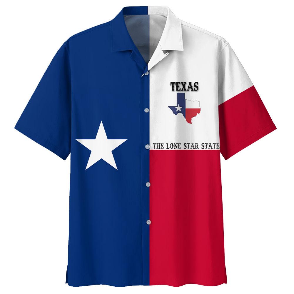 Texas The Lone Star State Hawaiian Shirt And Short