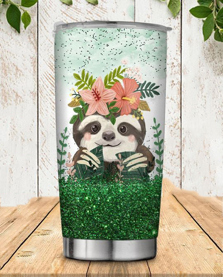 Just A Girl Who Loves Sloths Tumbler 4 Sloth Im Just A Girl Who Loves Sloths Tumbler2