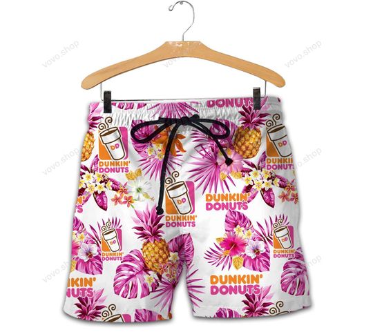 Dunkin Donuts Hawaiian Shirt And Short – LIMITED EDITION 5 11 Dunkin Donuts Hawaiian Shirt And Short 4