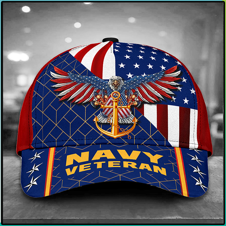 Eagle American Navy Veteran Cap 3 Eagle American Navy Veteran Cap1