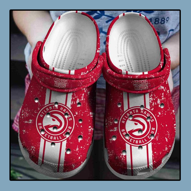 Atlanta hawks backetball club crocs clog crocband 3 Atlanta hawks backetball club crocs clog crocband4