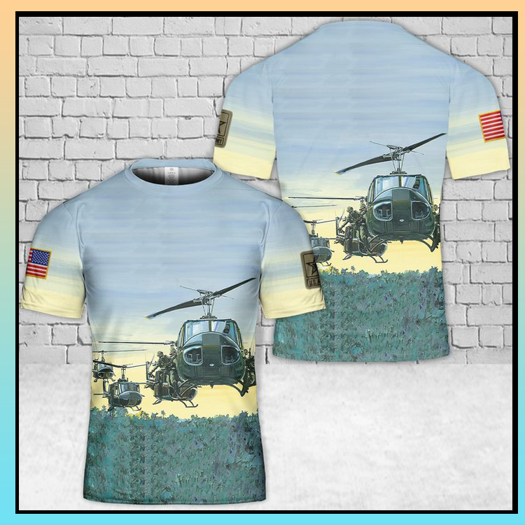 US Army UH-1H Huey 3D T-Shirt - LIMITED EDITION 5 27 US Army UH 1H Huey 3D T Shirt 3
