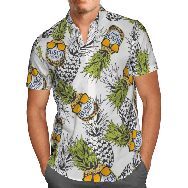 Busch Beer Pineapple Hawaiian Shirt 7 13 Busch Beer Pineapple Hawaiian Shirt 6