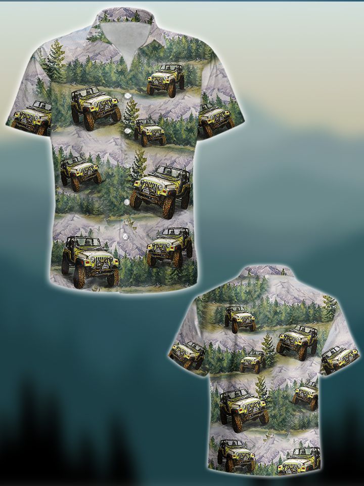 Jeep Forest Hawaii shirt2