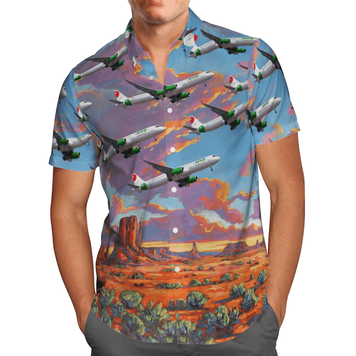 Vivaaerobus Airbus A321-231 Hawaiian Shirt 3 22 Vivaaerobus Airbus A321 231 Hawaiian Shirt 2