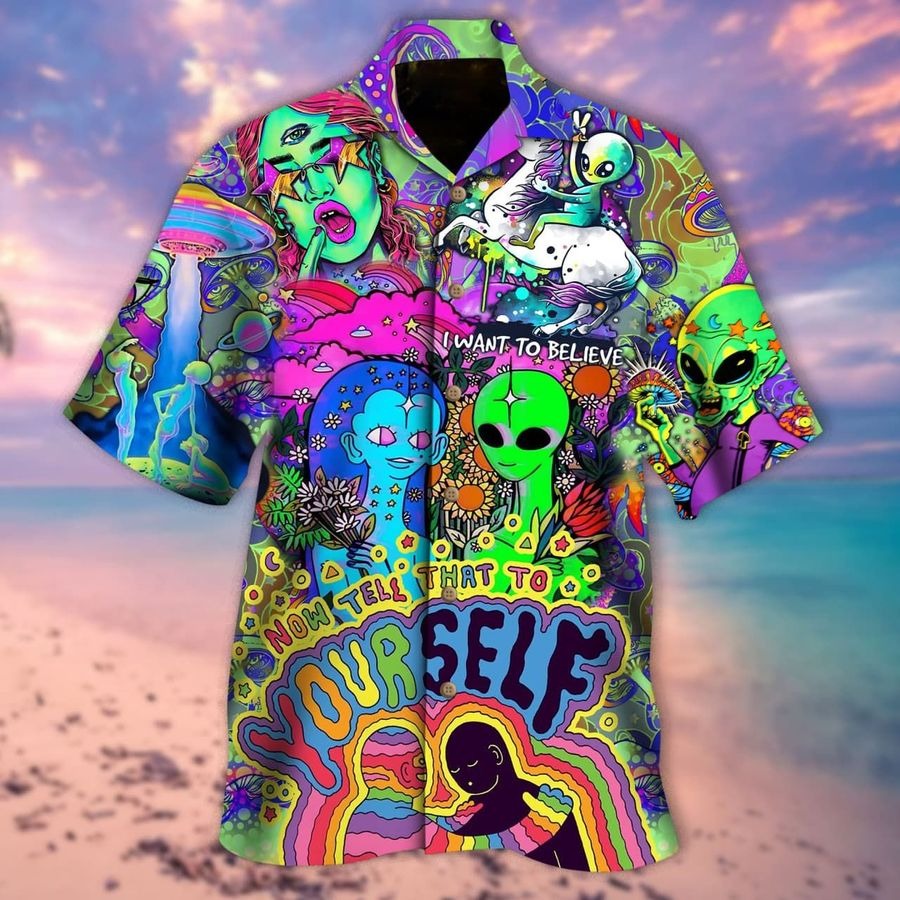 Space out hippie vibe hawaiian shirt 2 Space out hippie vibe hawaiian shirt
