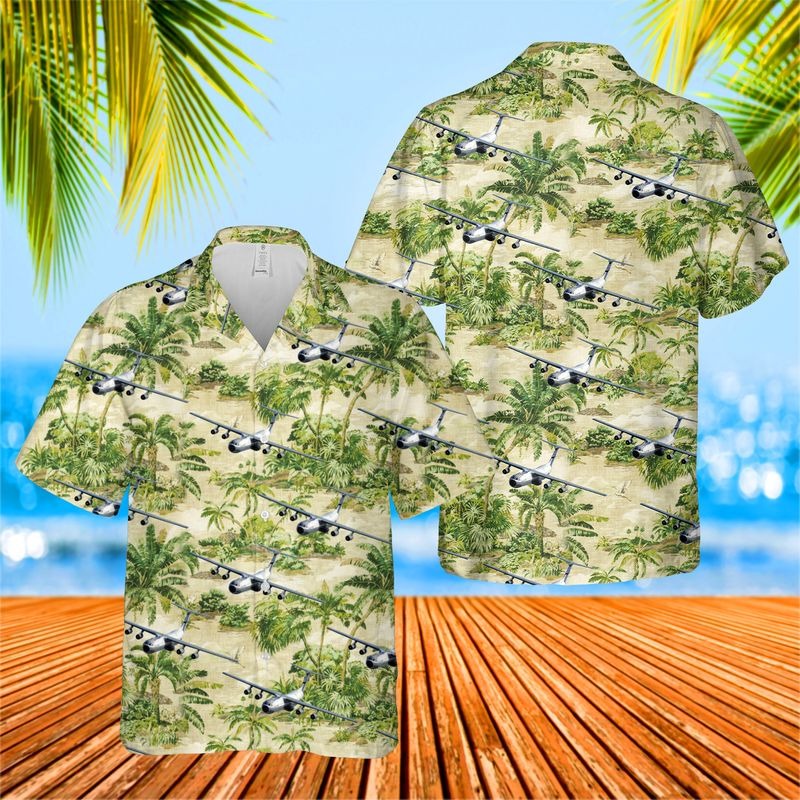 US Air Force Hanoi Taxi Lockheed C-141 Hawaiian Shirt 2 US Air Force Hanoi Taxi Lockheed C 141 Hawaiian Shirt