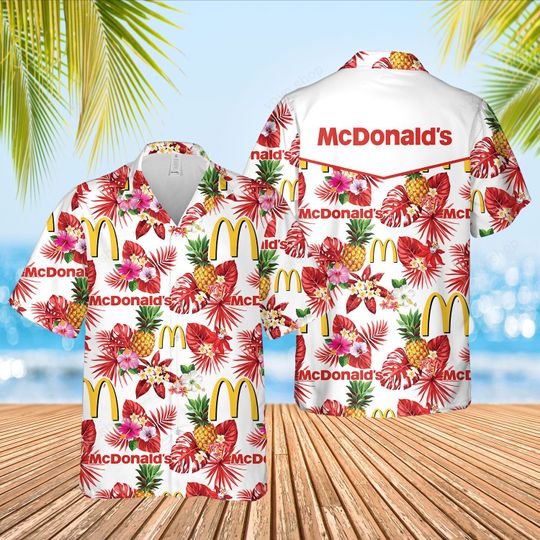 2 McDonalds Hawaiian Shirt And Short 1
