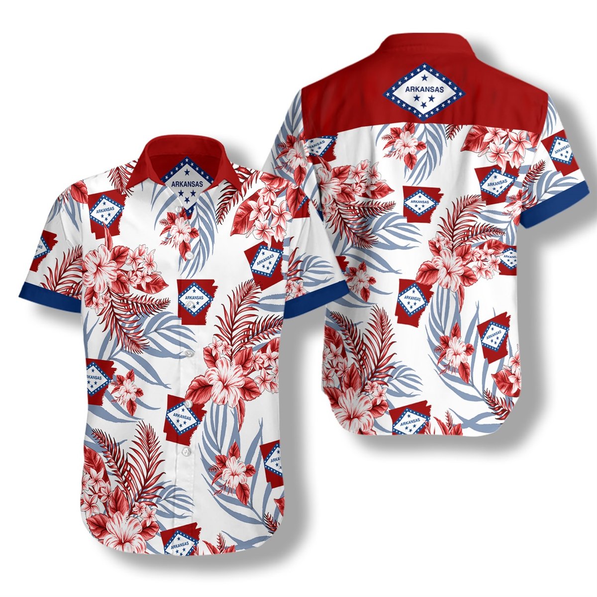 Arkansas Proud Hawaiian Shirt 2