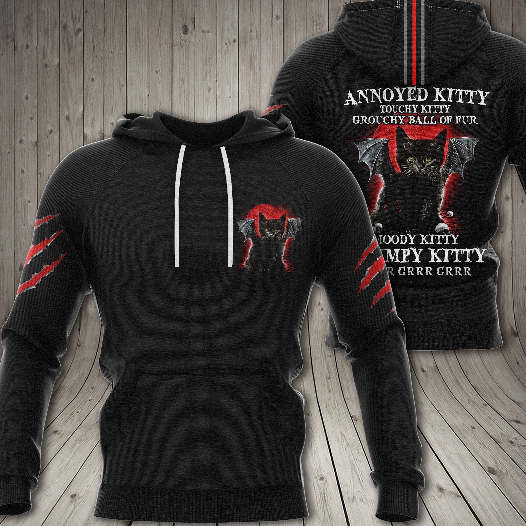Cat annoy kitty touched kitty Moody kitty grumpy kitty hoodie and shirt 3 Cat annoy kitty touched kitty Moody kitty grumpy kitty hoodie and shirt 2
