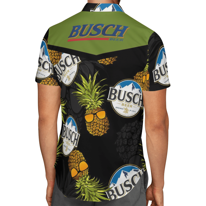 Busch Beer Pineapple Hawaiian Shirt 4 13 Busch Beer Pineapple Hawaiian Shirt 3
