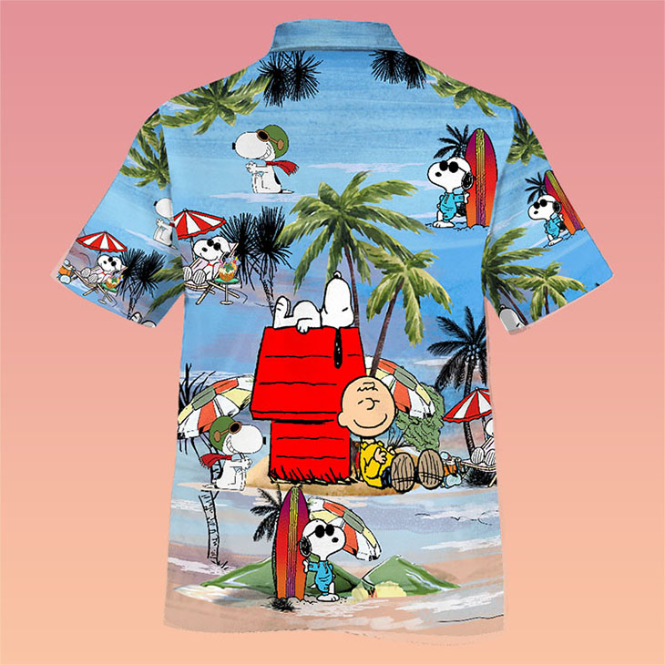 Snoopy Summer Time Youth And Adult Hawaiian Shirt3