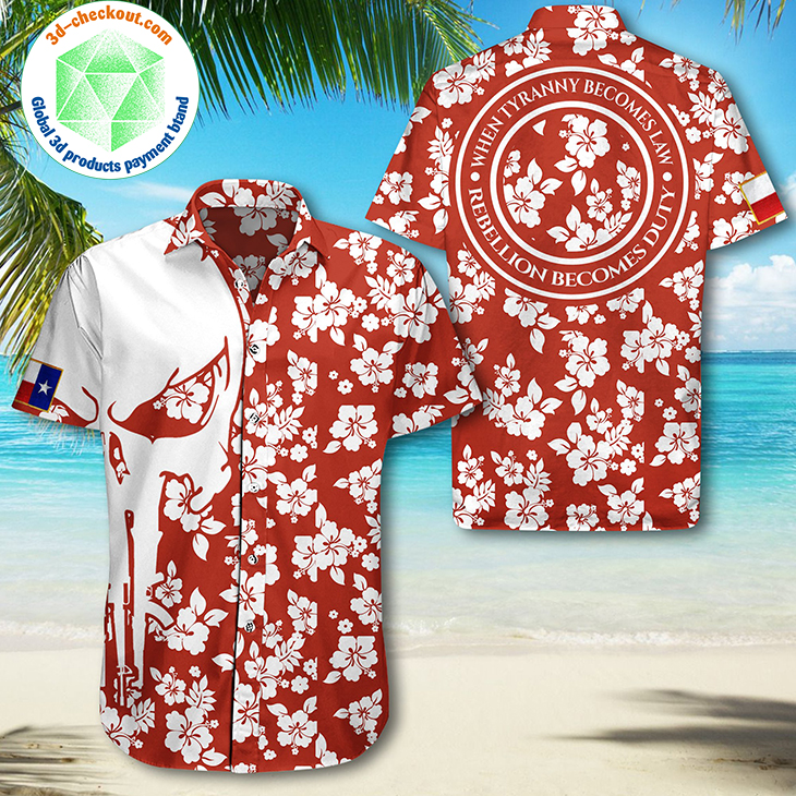 Texas Patriots Hawaiian Shirt