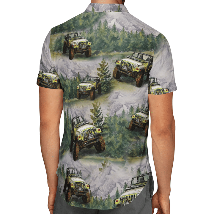 Jeep Forest Hawaiian Shirt 5 Jeep Forest Hawaiian Shirt3