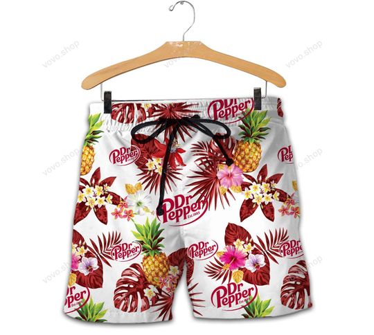 Dr Pepper Hawaiian Shirt And Short – LIMITED EDITION 5 12 Dr Pepper Hawaiian Shirt And Short 4