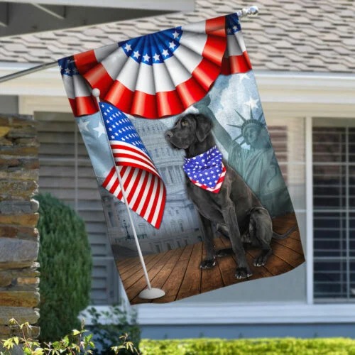 Black Labrador Retriever 4th Of July Independence Day Flag 4 Black Labrador Retriever 4th Of July Independence Day Flag2