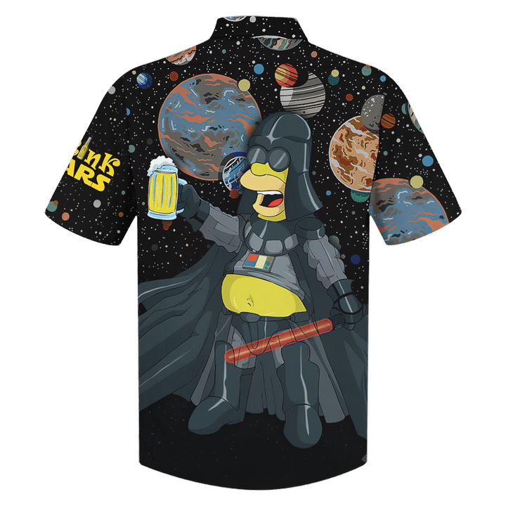 Simpson Darth vader Welcome to the drink side Hawaiian shirt 3 29 Simpson Darth vader Welcome to the drink side Hawaiian shirt 2