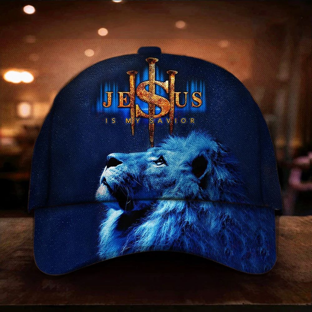 Lion Jesus Is My Savior Cap