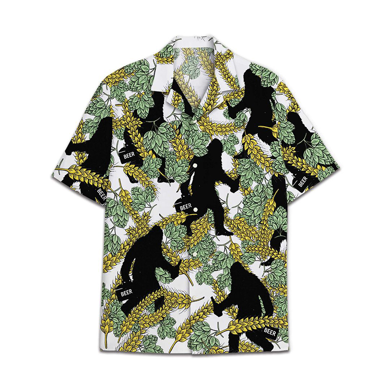 Bigfoot Beer Hawaiian Shirt 5 Cool Bigfoot Hawaiian Shirt