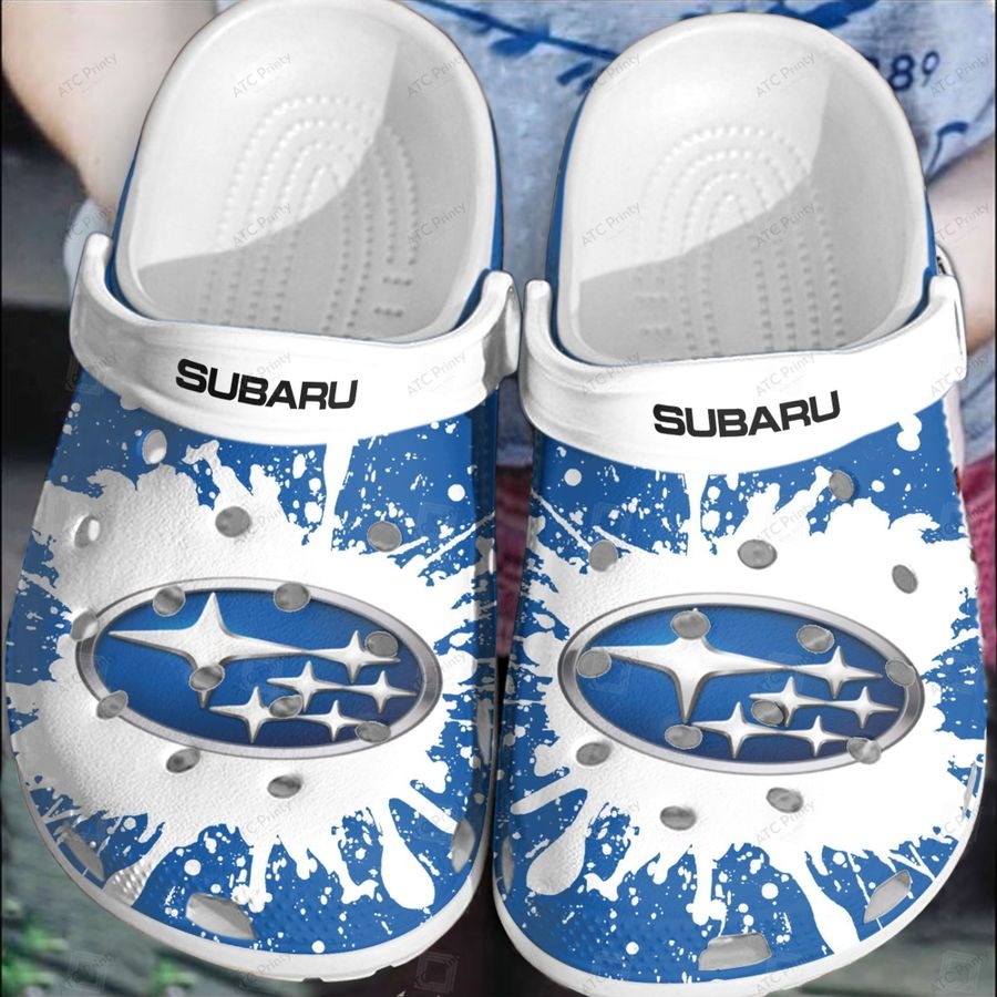 Subaru car croc crocband clog