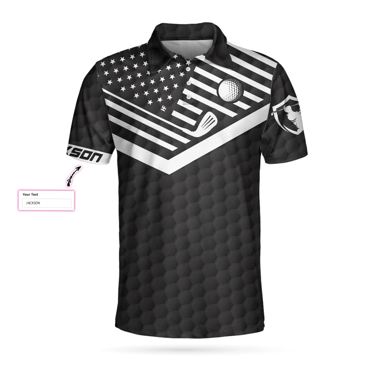 I Like Big Putts I Cannot Lie Custom Polo Shirt