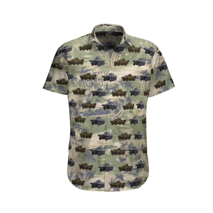 Vbci French Army Hawaiian Shirt And Shorts