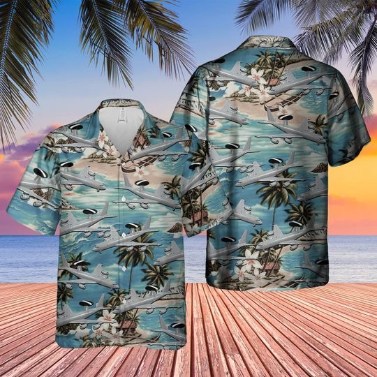 Boeing e-3d sentry aew1 hawaiian shirt 1 Boeing e 3d sentry aew1 hawaiian shirt 1 2