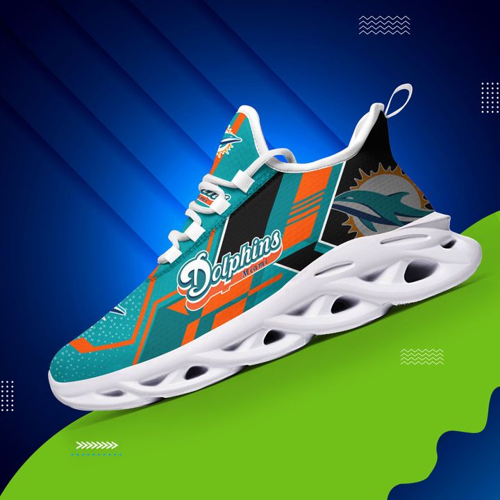 Miami dolphins nfl max soul clunky shoes 1