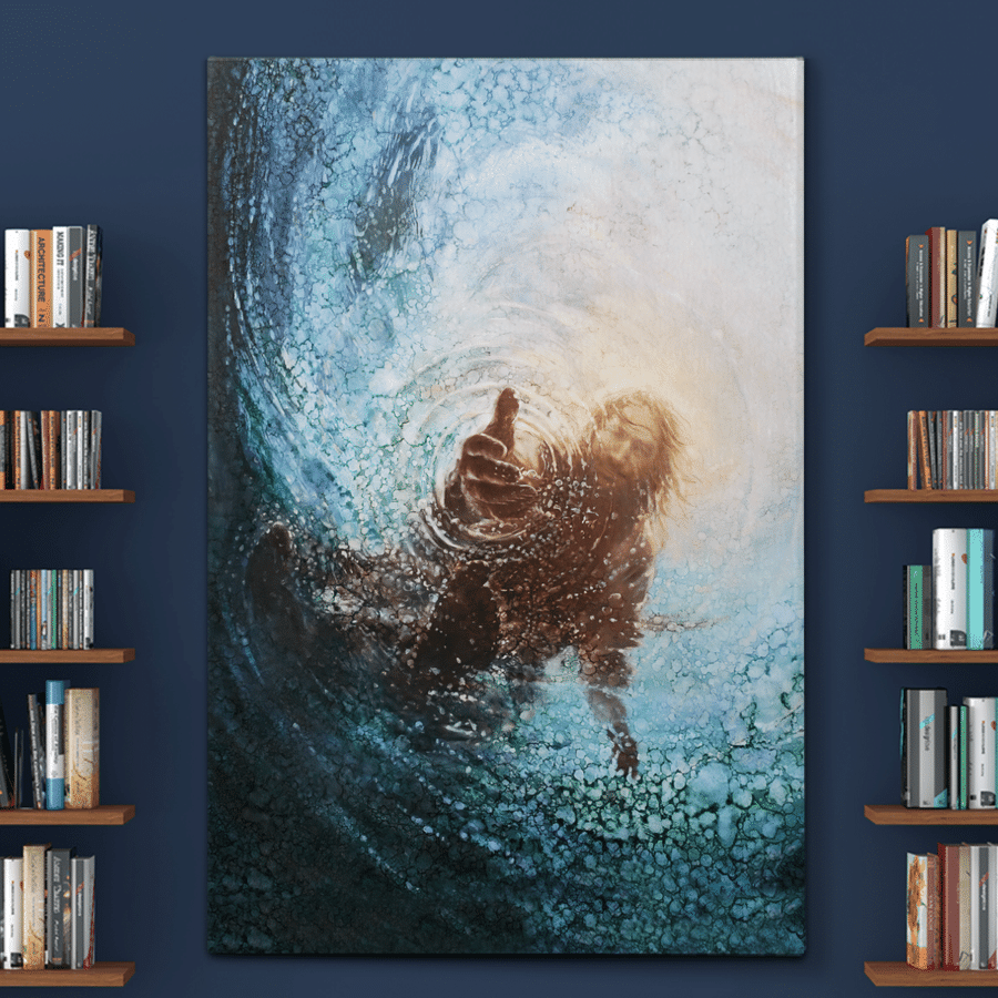 TOP 11 TRENDING ON THE 8TH JULY 63 God gives hand jesus poster