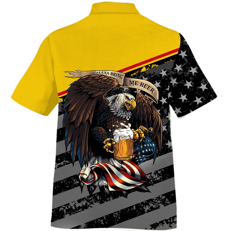 American Eagle Alexa bring me Beer Hawaiian Shirt 3 American Eagles Hawaiian Shirt1
