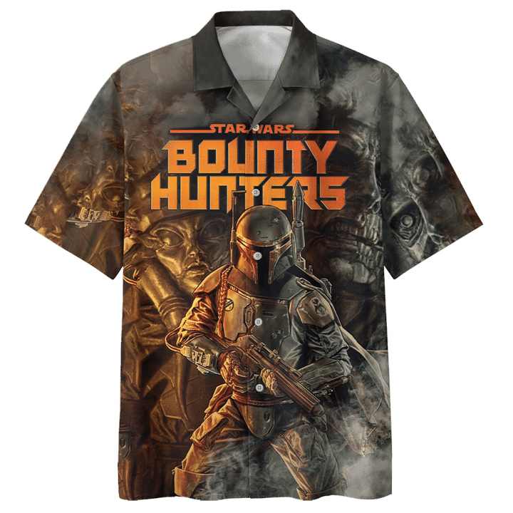 27 Star wars Bounty Hunters Hawaiian shirt 1