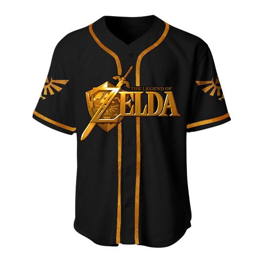 The Legend of Zelda Its Dangerous To Go Alone Baseball Jersey Shirt 4 4 The Legend of Zelda Its Dangerous To Go Alone Baseball Jersey Shirt 3