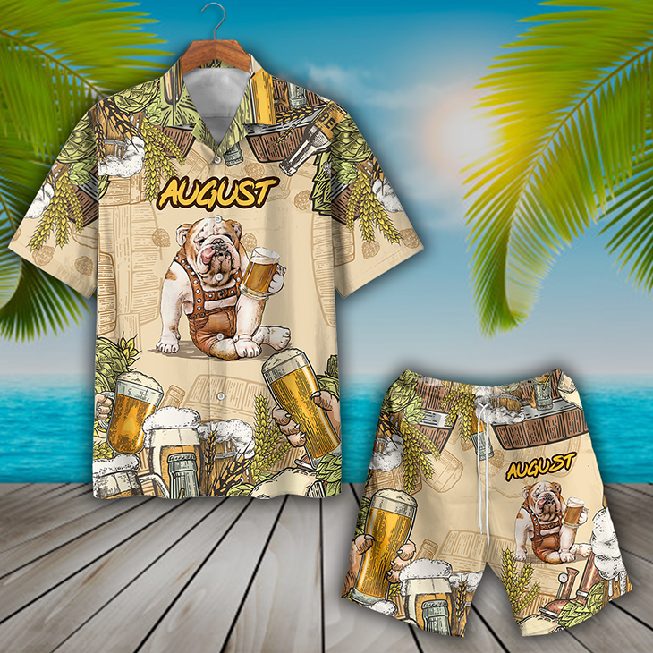 Bulldog And Beer August Hawaiian Shirt And Short 4 Bulldog And Beer August Hawaiian Shirt And Short2