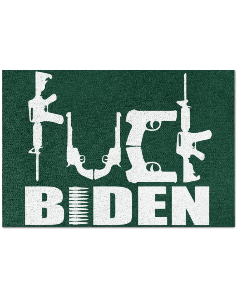Gun fuck Biden doormat 5 Gun fuck Biden doormat