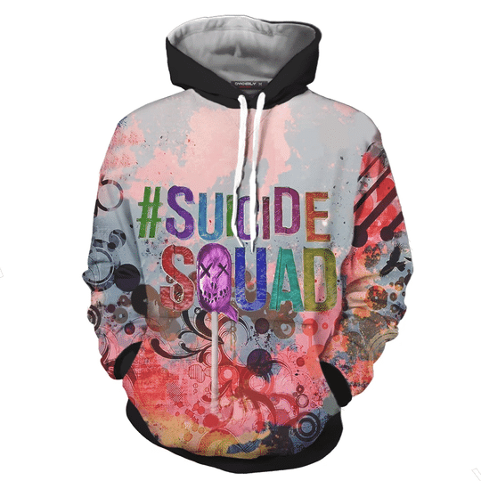 2 Suicide squad 3d all over print hoodie 2