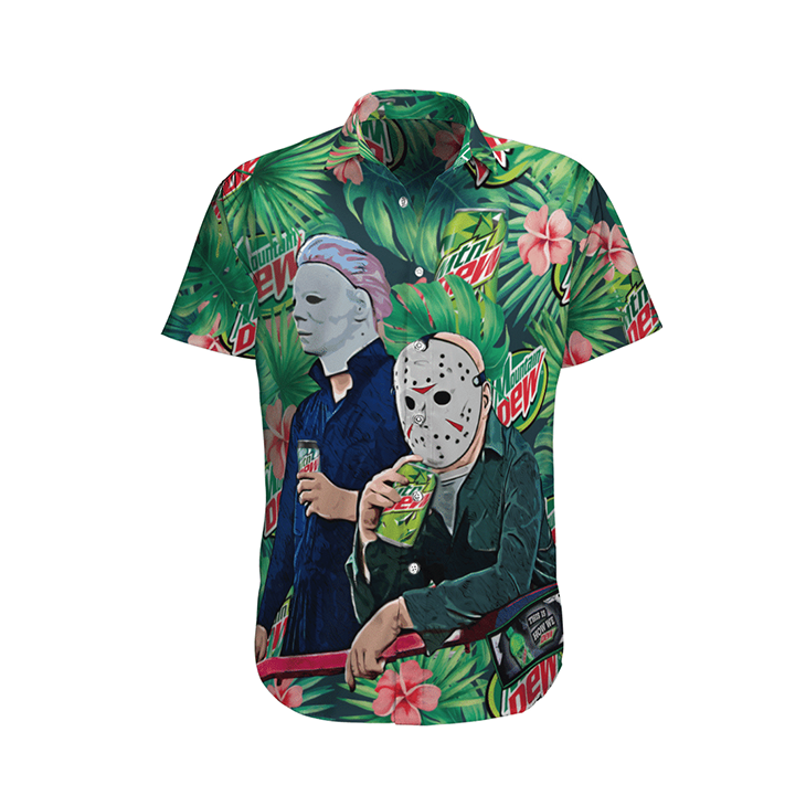 Michael Myers And Jason Voorhees Hawaiian Shirt